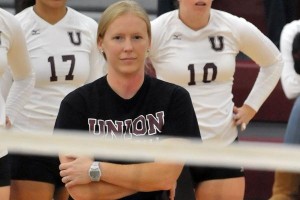 Melissa DeRan is the 12th head coach in Bates volleyball history. Photo courtesy of UNION COLLEGE SPORTS INFORMATION