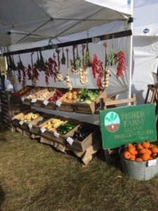 Fresh produce is a staple of the fair. EMILY PINETTE/THE BATES STUDENT